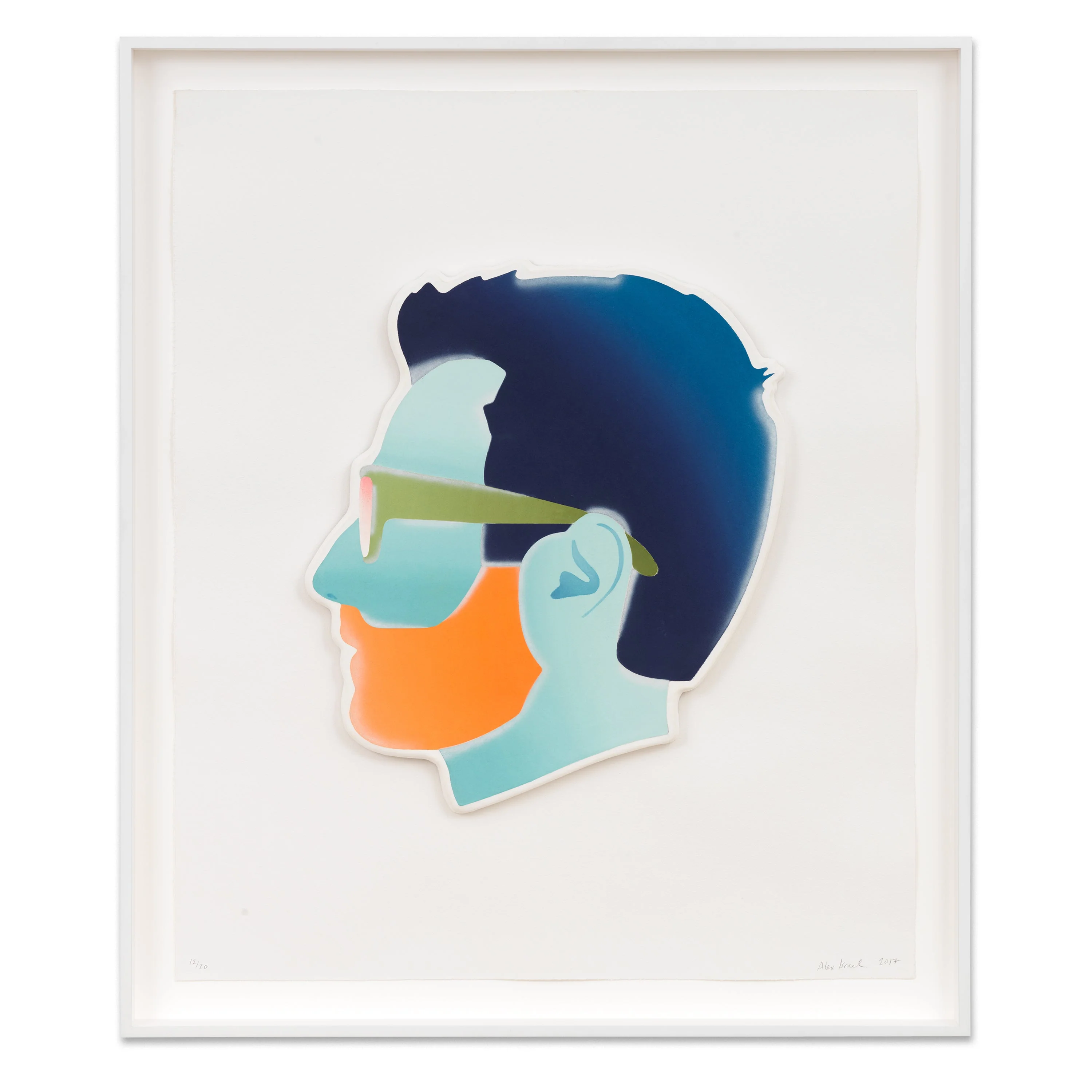 Alex Israel: Self-Portrait (Blue Face) - Image 3
